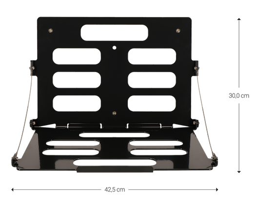 Abmessungen der magnetischen Notebook Halterung MagFlex Pro M